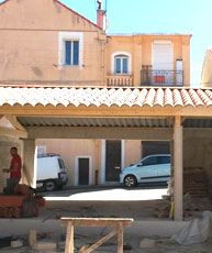 Abris voiture, carport bois Aix en provence 13